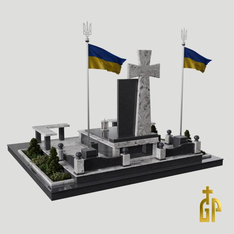 3D модель Військового пам'ятника №4