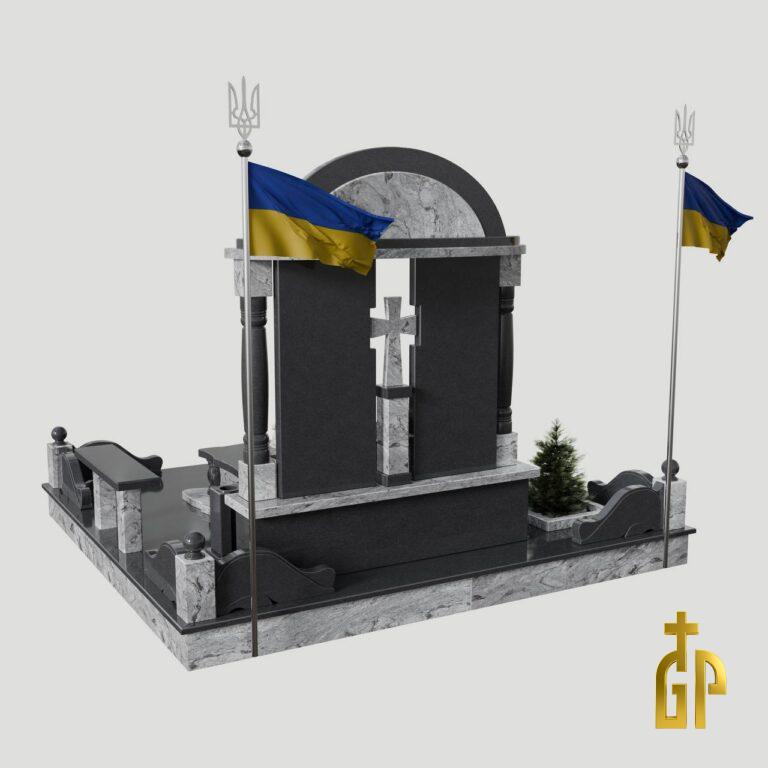 3D модель Військового пам'ятника №17